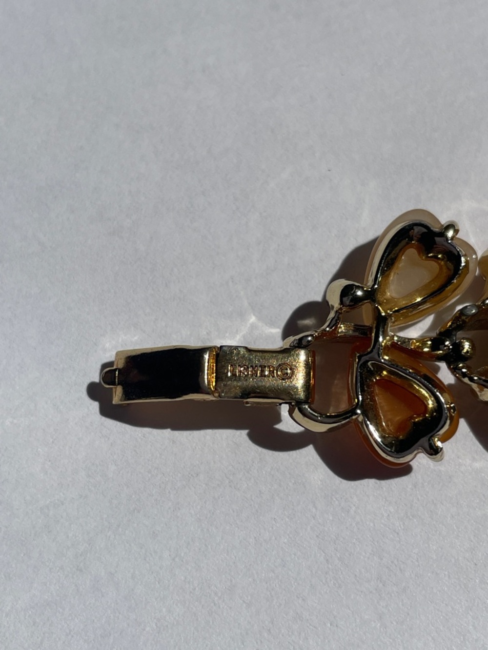 Vintage 1960s Signed Lisner Thermoset Bracelet - Picture 8 of 9